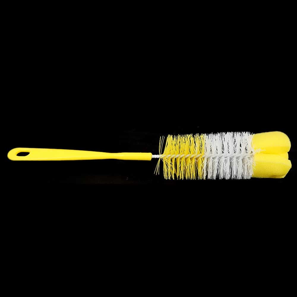 Bottle Cleaner Brush - Yellow, Home & Lifestyle, Glassware & Drinkware, Chase Value, Chase Value