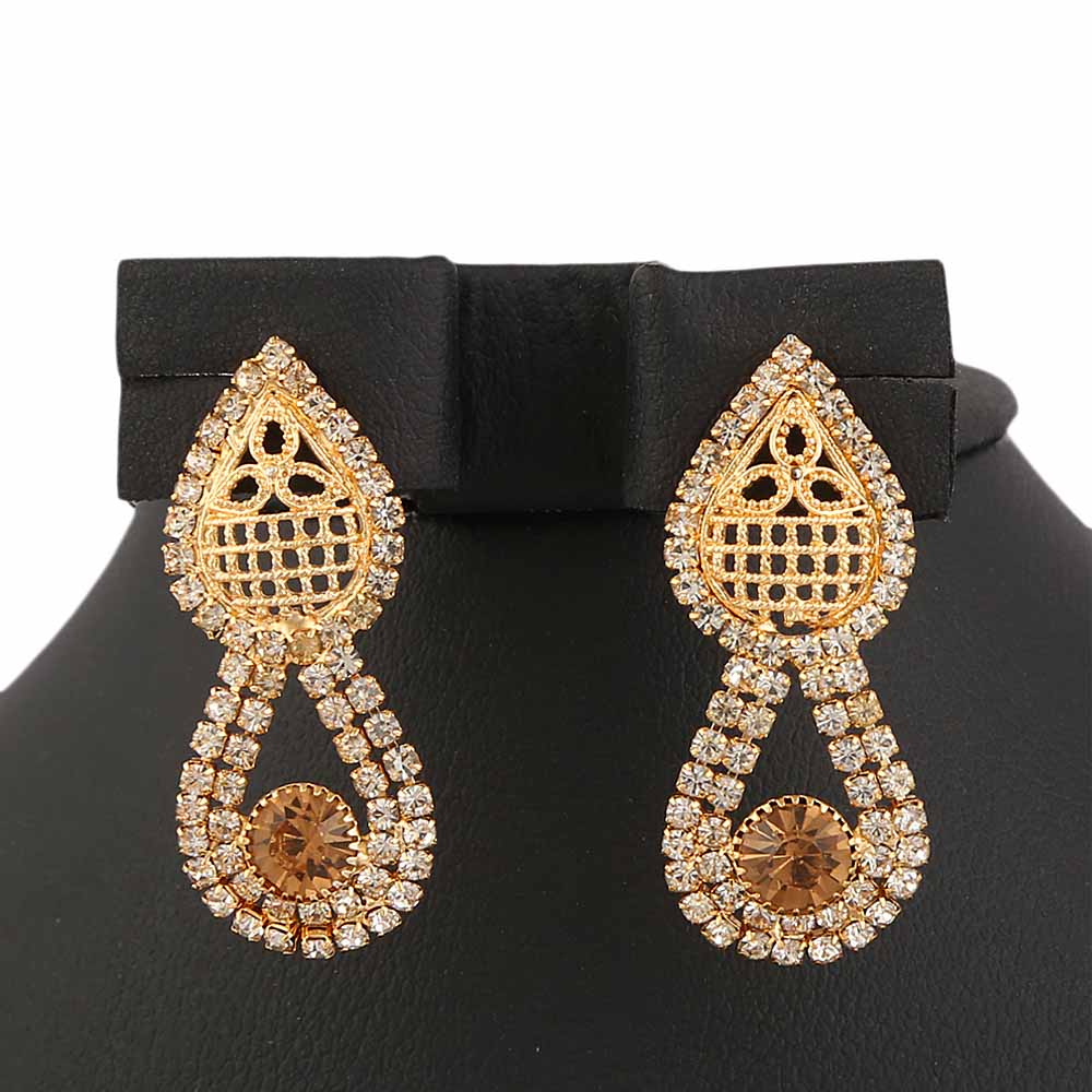 Women's Fancy Jewellery Set - Golden Copper, Women, Jewellery Set, Chase Value, Chase Value