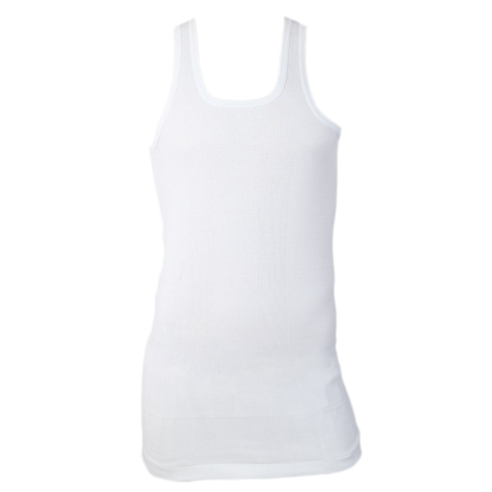 Men's Mayer Rib Sando Vest - White, Men, Vest, Chase Value, Chase Value