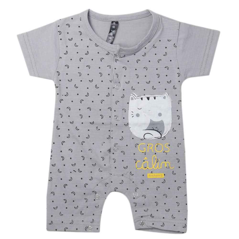Newborn Boys Romper - Grey, Kids, Newborn Boys Rompers, Chase Value, Chase Value