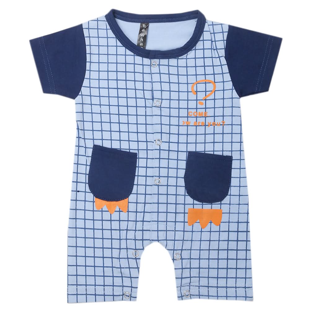 Newborn Boys Romper - Purple, Kids, Newborn Boys Rompers, Chase Value, Chase Value