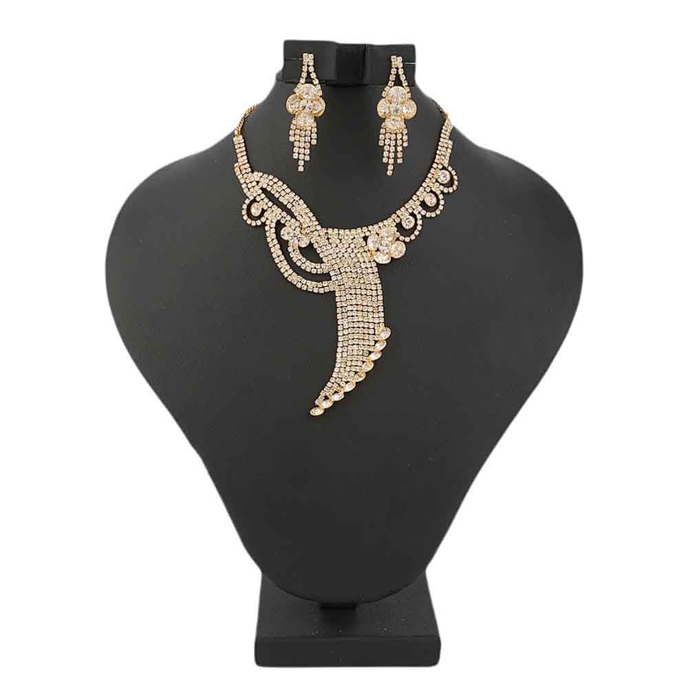Women's Fancy Jewellery Set - Golden, Women, Jewellery Set, Chase Value, Chase Value