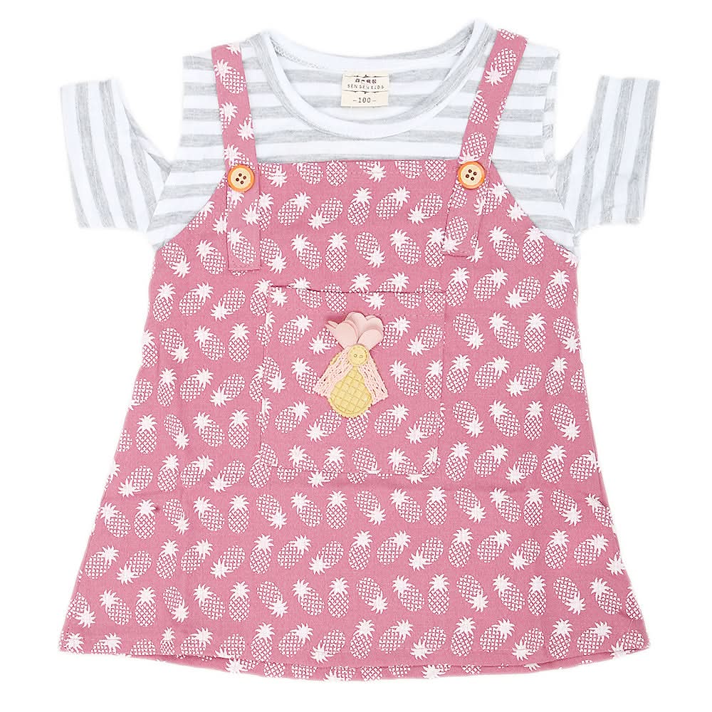 Newborn Girls Frock - Purple, Kids, NB Girls Frocks, Chase Value, Chase Value