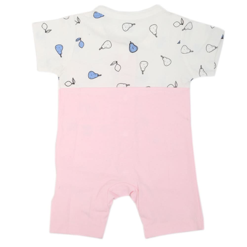 Newborn Unisex Half Sleeves Rompers 2004 - Pink, Kids, NB Boys Rompers, Chase Value, Chase Value