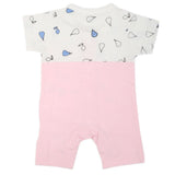 Newborn Unisex Half Sleeves Rompers 2004 - Pink, Kids, NB Boys Rompers, Chase Value, Chase Value