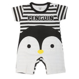 Newborn Unisex Half Sleeves Rompers 2001 - BLCAK, Kids, NB Boys Rompers, Chase Value, Chase Value