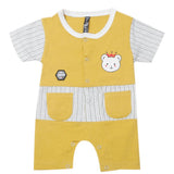 Newborn Boys Romper - Mustard, Kids, Newborn Boys Rompers, Chase Value, Chase Value