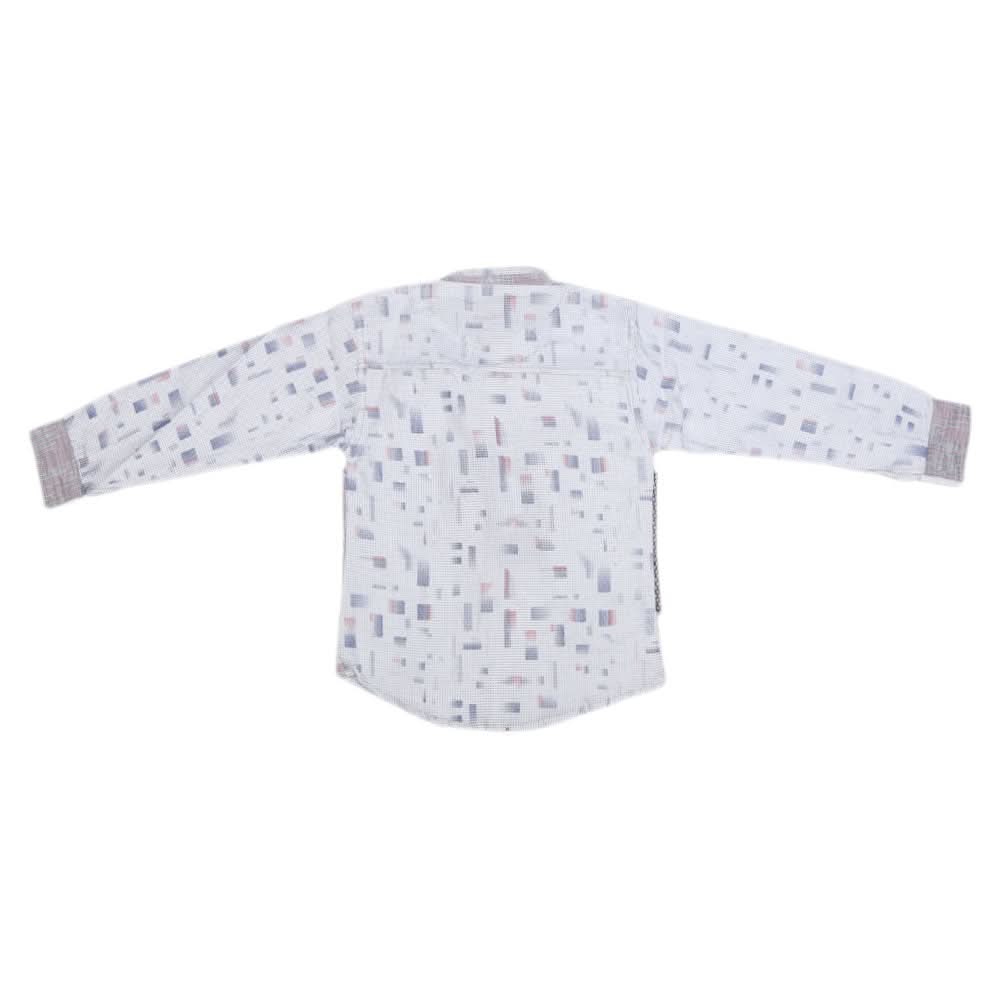 Boys Full Sleeves Casual Shirt - Blue, Kids, Boys Shirts, Chase Value, Chase Value