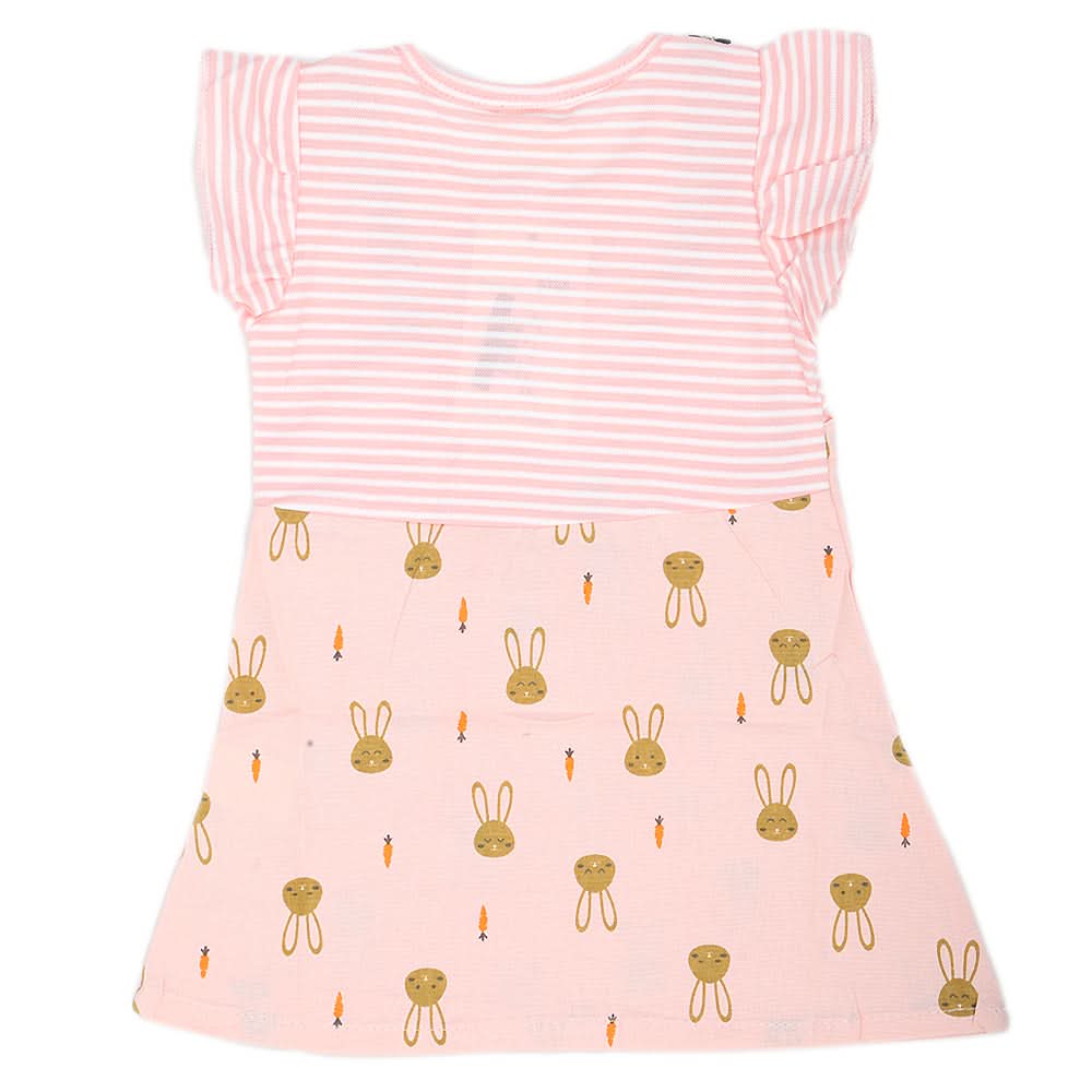 Newborn Girls Frock - Pink, Kids, NB Girls Frocks, Chase Value, Chase Value