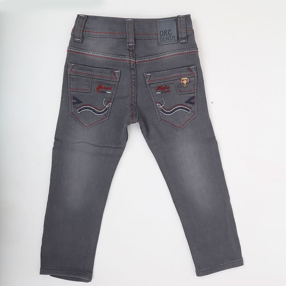 Boys Denim Pant - Grey, Kids, Boys Pants, Chase Value, Chase Value