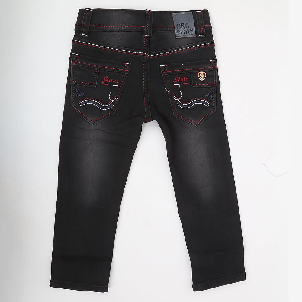 Boys Denim Pant - Black, Kids, Boys Pants, Chase Value, Chase Value