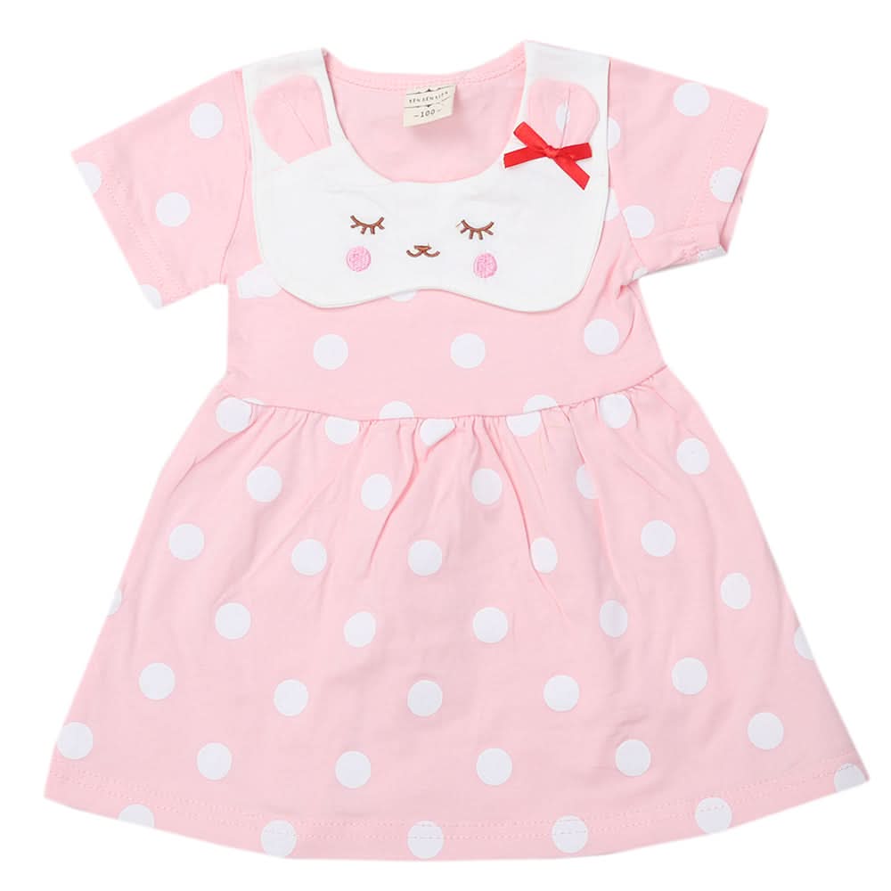 Newborn Girls Frock - Pink, Kids, Newborn Girls Frocks, Chase Value, Chase Value