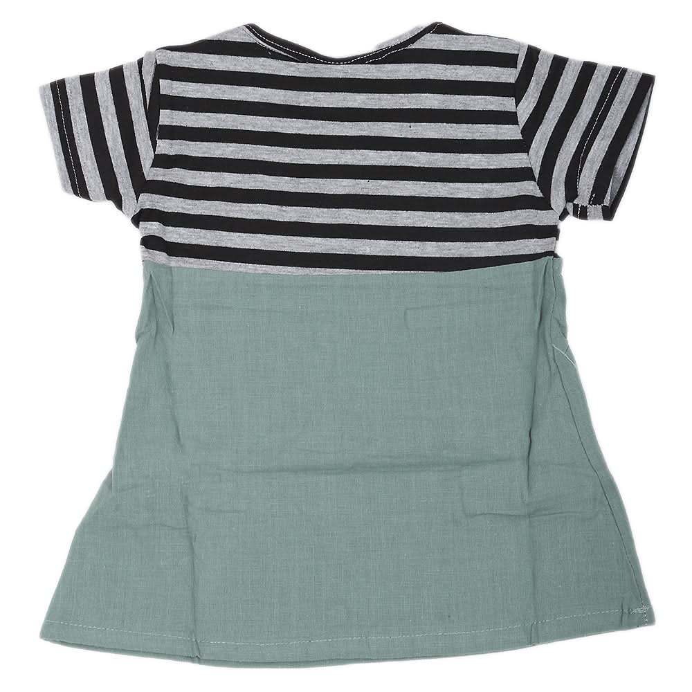 Newborn Girls Frock - Green, Kids, NB Girls Frocks, Chase Value, Chase Value