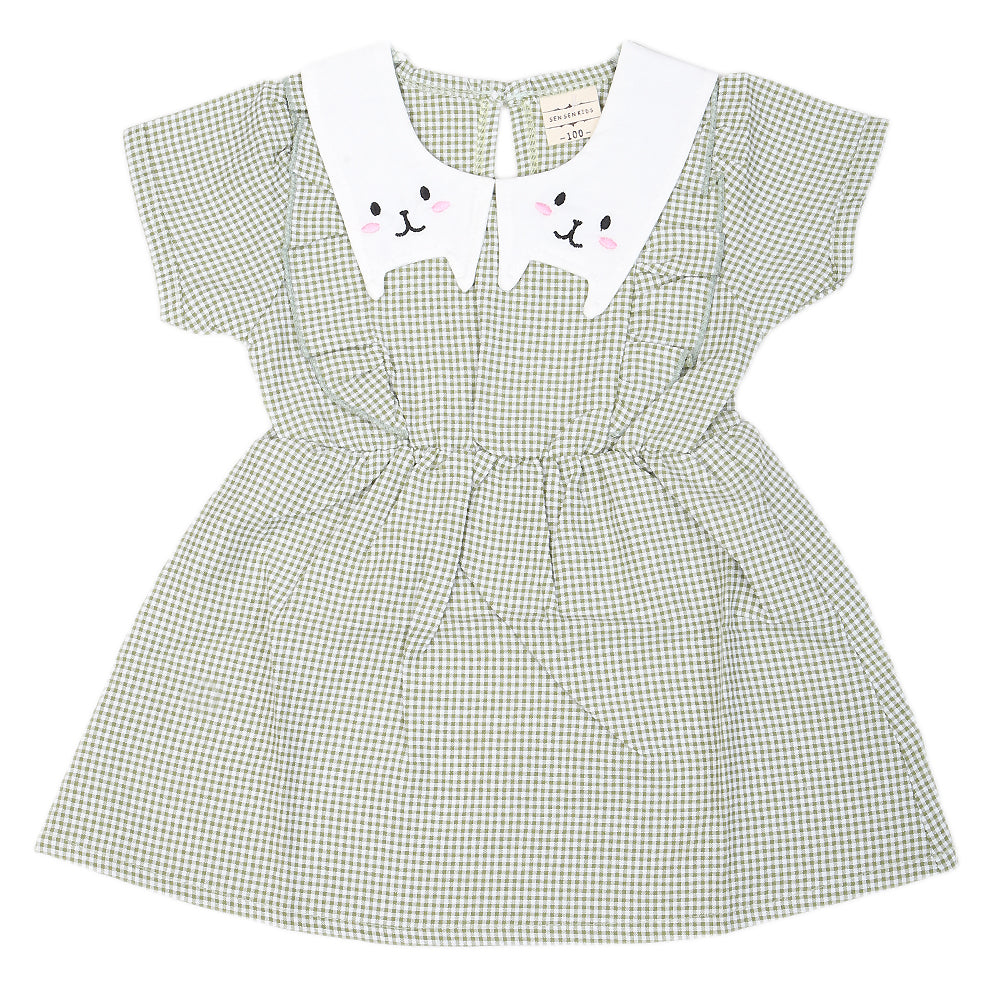 Newborn Girls Frock - Green, Kids, Newborn Girls Frocks, Chase Value, Chase Value