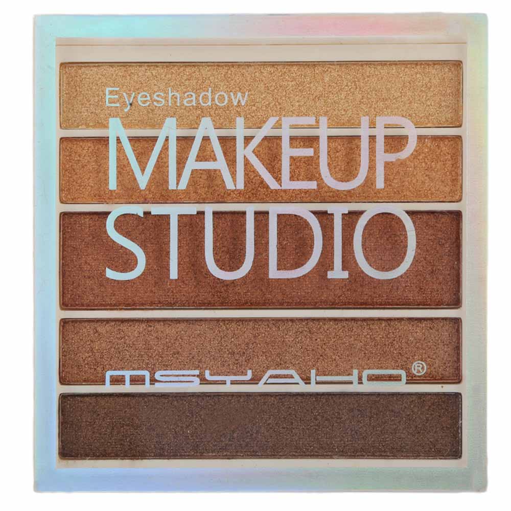 Msyaho Makeup Studio Eye-Shadow Palette 5 in 1 (YH375), Beauty & Personal Care, Eyeshadow, Chase Value, Chase Value