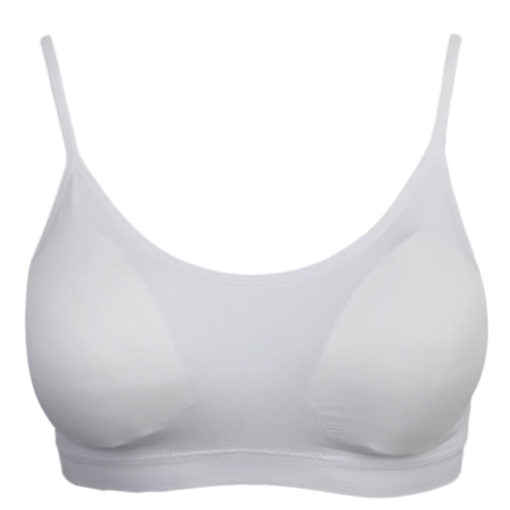 Women's Foam Biddies - White, Women Bras, Chase Value, Chase Value