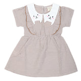 Newborn Girls Frock - Brown, Kids, Newborn Girls Frocks, Chase Value, Chase Value