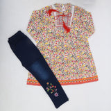 Girls 2 Pcs Embroidery Suit - Multi, Kids, Girls Sets And Suits, Chase Value, Chase Value