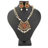 Women's Jewellery Set - Copper & Red, Women, Jewellery Set, Chase Value, Chase Value