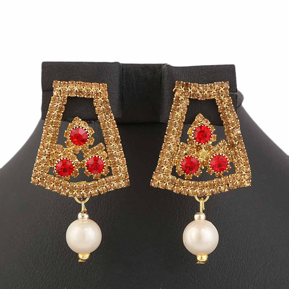 Women's Jewellery Set - Copper & Red, Women, Jewellery Set, Chase Value, Chase Value