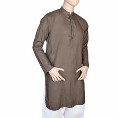 Eminent Fancy Trim Fit Kurta For Men - Olive Green, Men, Kurtas, Chase Value, Chase Value