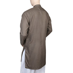 Eminent Fancy Trim Fit Kurta For Men - Olive Green, Men, Kurtas, Chase Value, Chase Value