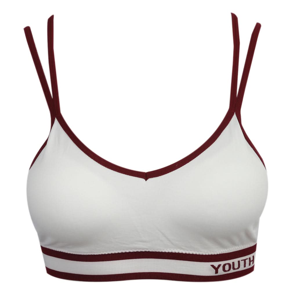 Women's Foam Biddies - Maroon, Women Bras, Chase Value, Chase Value
