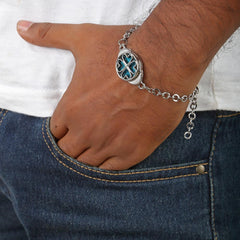 Men's Bracelet - Silver, Men, Jewellery, Chase Value, Chase Value
