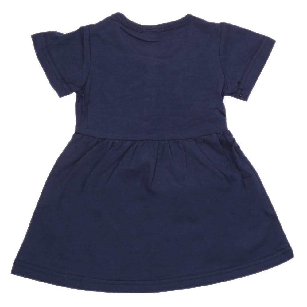 Newborn Girls Frock - Navy Blue, Kids, NB Girls Frocks, Chase Value, Chase Value