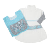 Newborn Girls Irani Suit - Cyan, Kids, NB Girls Sets And Suits, Chase Value, Chase Value