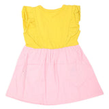 Newborn Girls Frock - Yellow, Kids, NB Girls Frocks, Chase Value, Chase Value
