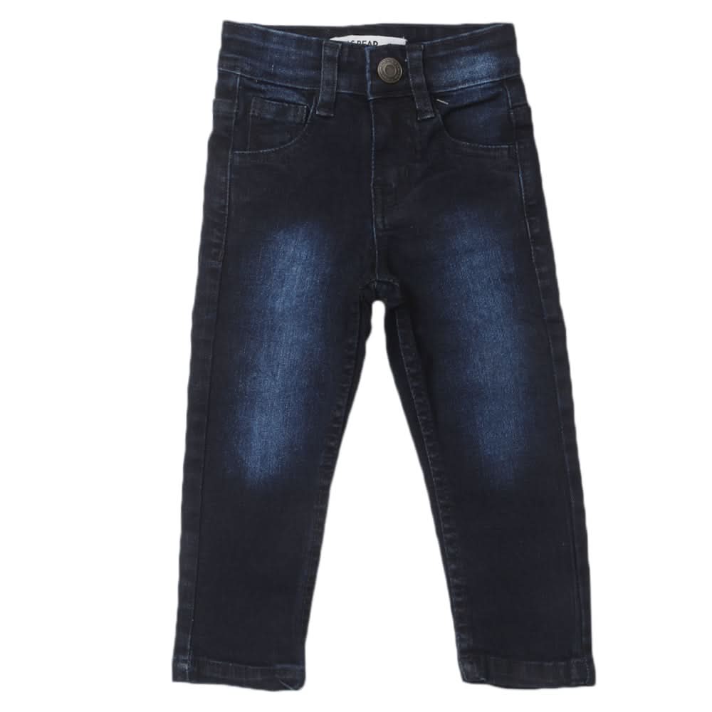 Boys Denim Pant - Navy Blue, Kids, Boys Pants, Chase Value, Chase Value