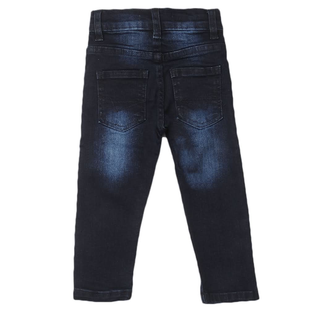 Boys Denim Pant - Navy Blue, Kids, Boys Pants, Chase Value, Chase Value
