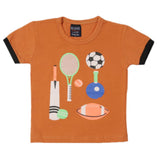 Boys Half Sleeves T-Shirt - Peach, Boys T-Shirts, Chase Value, Chase Value