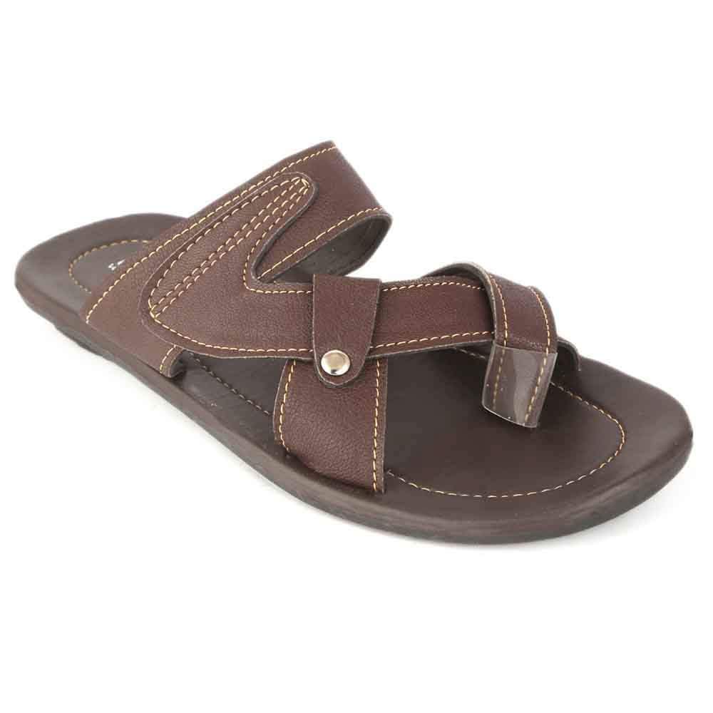Men's Slippers (025) - Brown, Men, Slippers, Chase Value, Chase Value