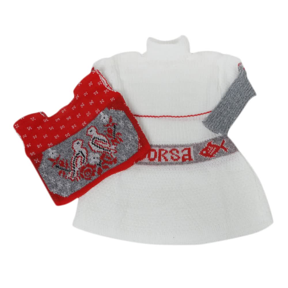 Newborn Girls Irani Suit - Red, Kids, NB Girls Sets And Suits, Chase Value, Chase Value