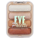 Msyaho Eye Palette Eye-Shadow & Terracotta 4 In 1 (YH693), Beauty & Personal Care, Eyeshadow, Chase Value, Chase Value