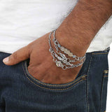 Men's Bracelet - Silver, Men, Jewellery, Chase Value, Chase Value