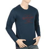 Men's Jersey Full Sleeves T-Shirt - Sea Green, Men, T-Shirts And Polos, Chase Value, Chase Value