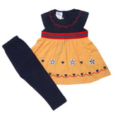 Newborn Girls Half Sleeves Suit - Mustard, Kids, Newborn Girls Sets And Suits, Chase Value, Chase Value