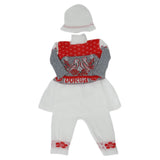 Newborn Girls Irani Suit - Red, Kids, NB Girls Sets And Suits, Chase Value, Chase Value