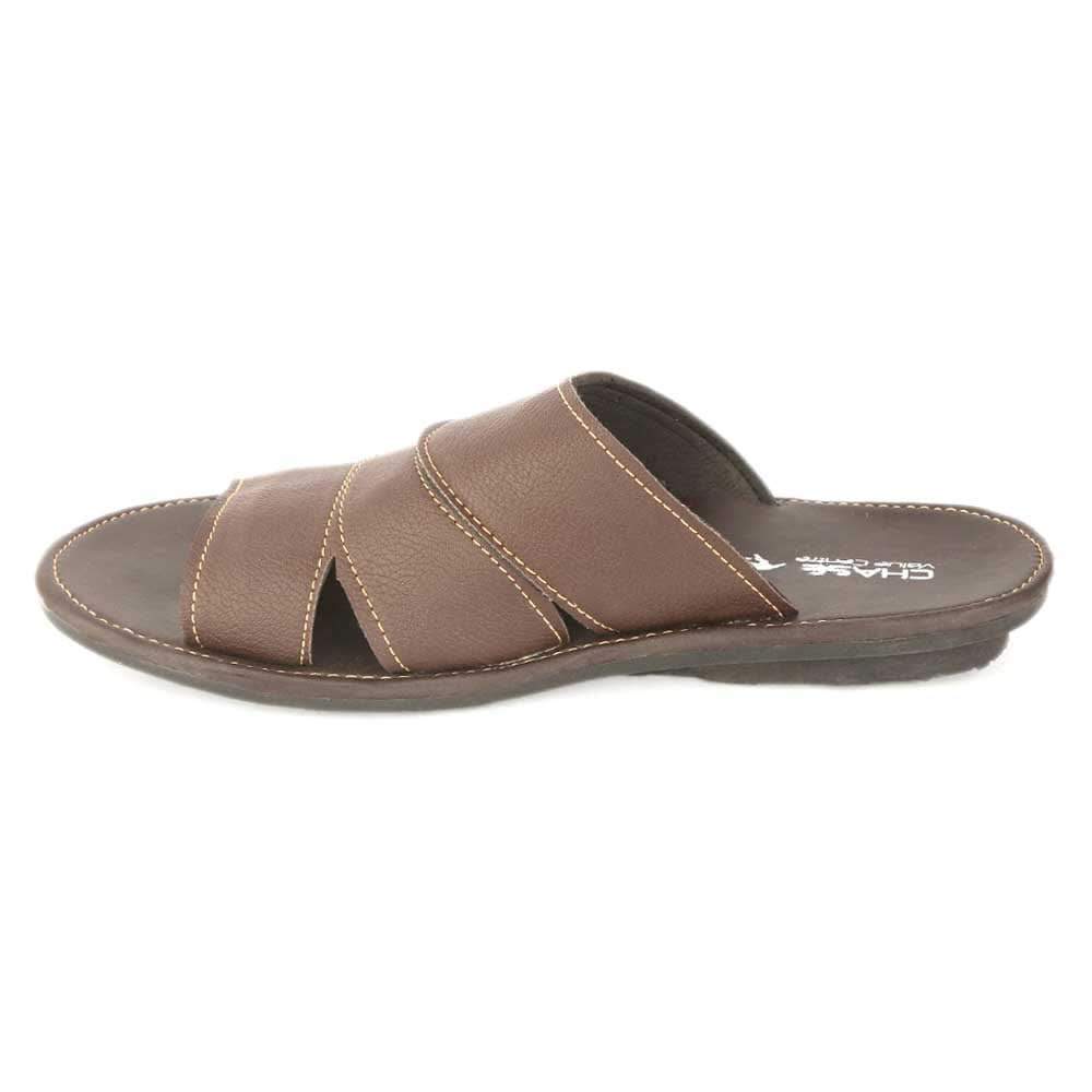 Men's Slippers (023) - Brown, Men, Slippers, Chase Value, Chase Value