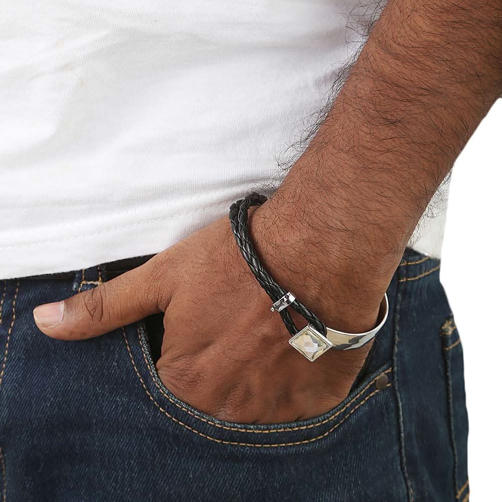 Men's Bracelet - Silver, Men, Jewellery, Chase Value, Chase Value