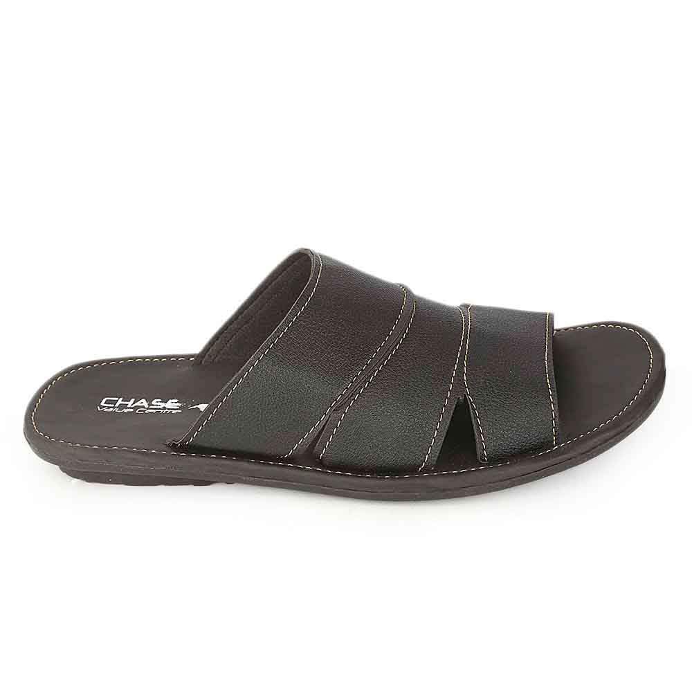 Men's Slippers (023) - Black, Men, Slippers, Chase Value, Chase Value