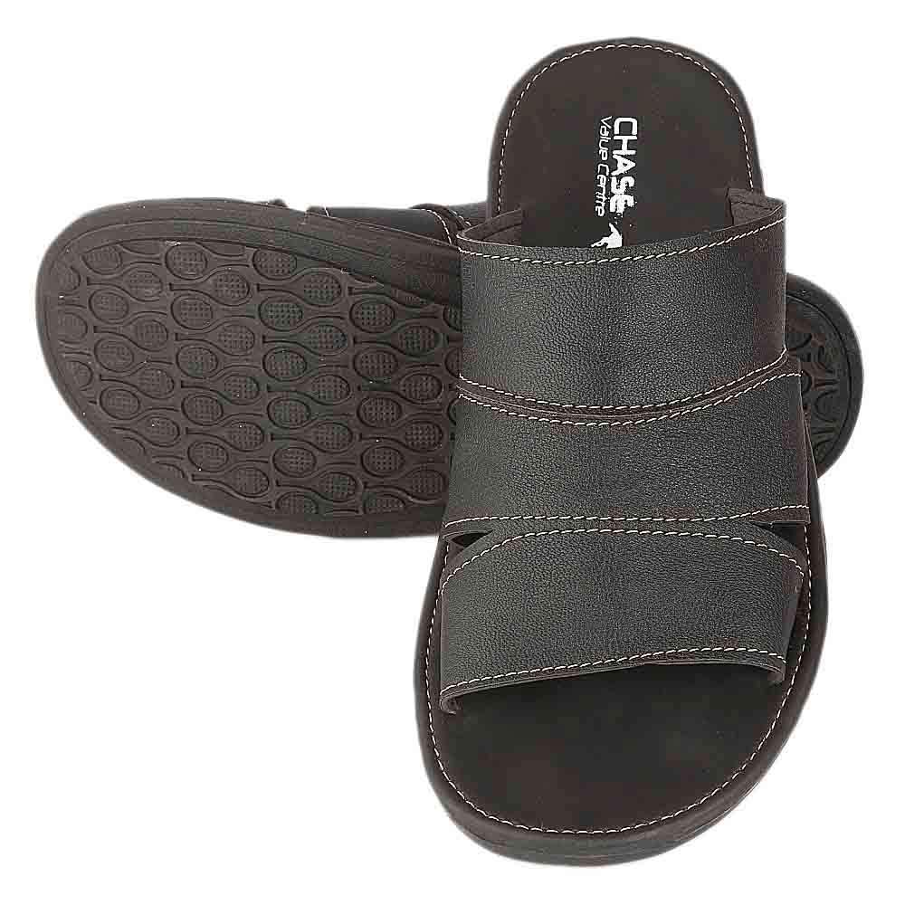 Men's Slippers (023) - Black, Men, Slippers, Chase Value, Chase Value