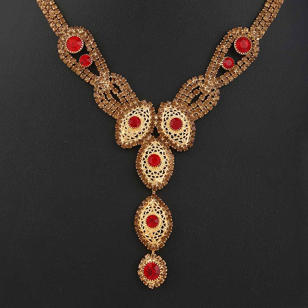 Women's Jewellery Set  - Copper & Red, Women, Jewellery Set, Chase Value, Chase Value