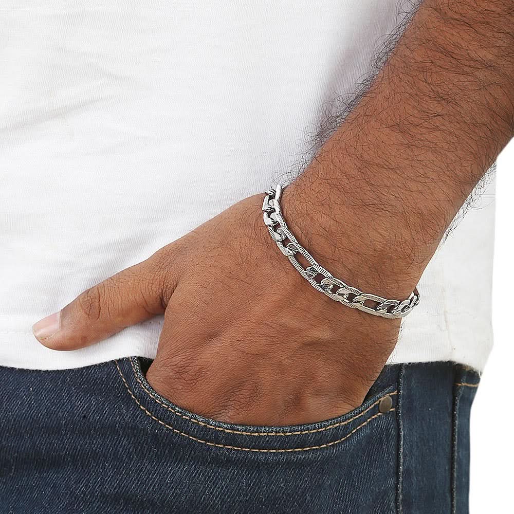 Men's Bracelet - Silver, Men, Jewellery, Chase Value, Chase Value