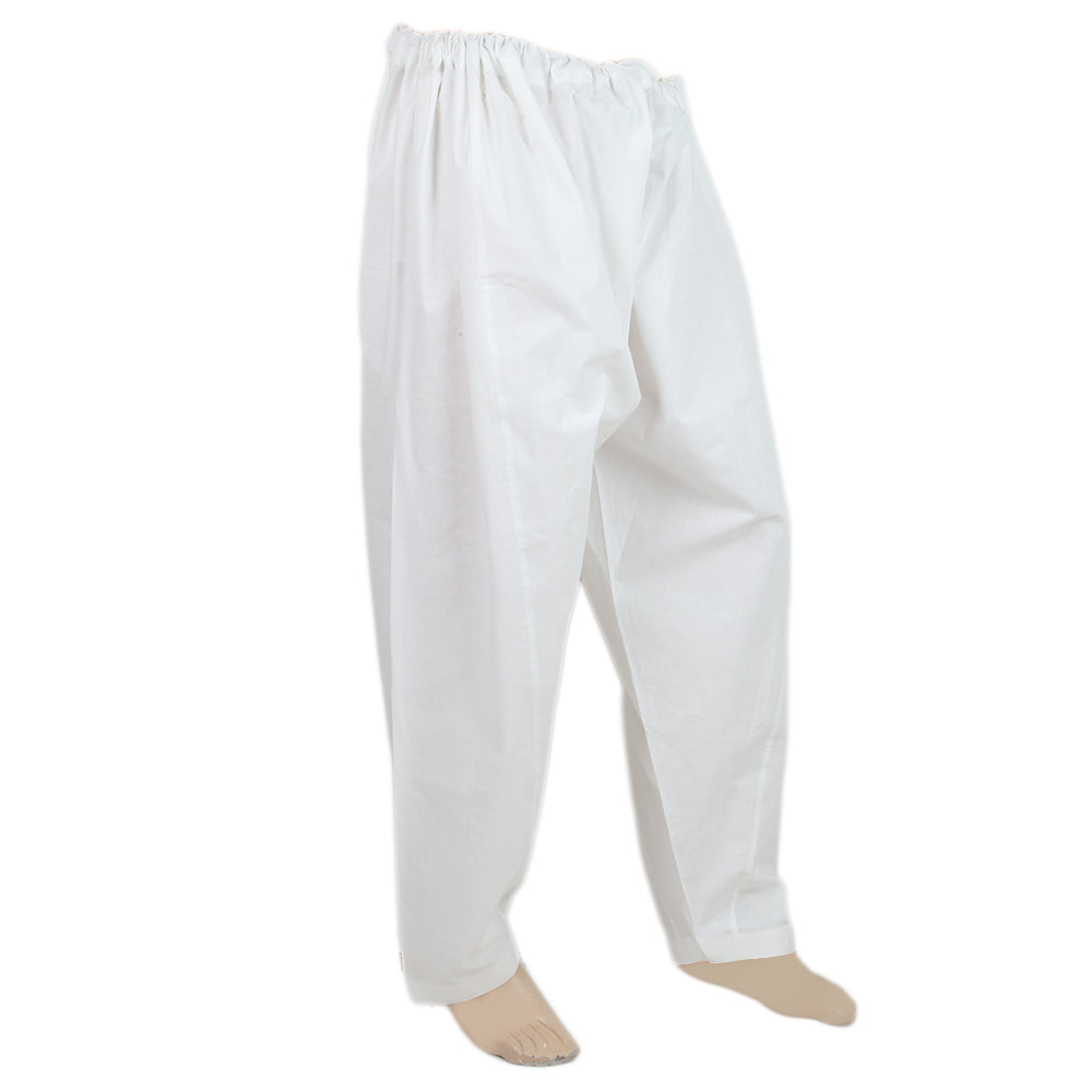 Men's PC Shalwar - White, Men, Shalwars, Chase Value, Chase Value