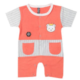 Newborn Boys Romper - Orange, Kids, Newborn Boys Rompers, Chase Value, Chase Value