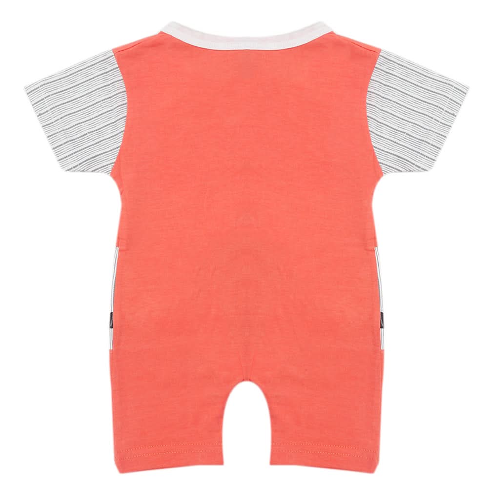 Newborn Boys Romper - Orange, Kids, Newborn Boys Rompers, Chase Value, Chase Value